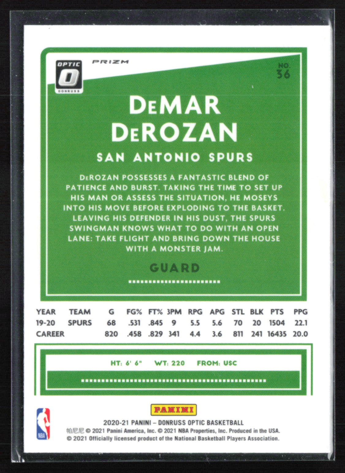 DeMar DeRozan Purple