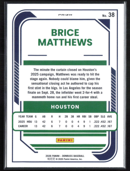 Brice Matthews RC Holo