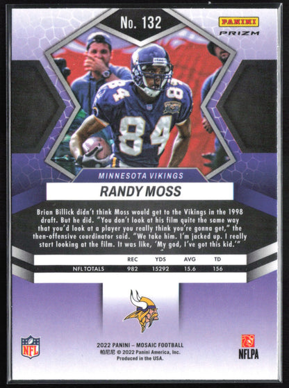 Randy Moss Green Mosaic