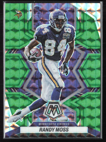 Randy Moss Green Mosaic