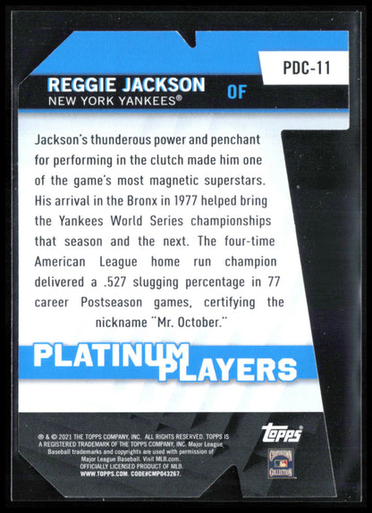 Reggie Jackson Die-Cut