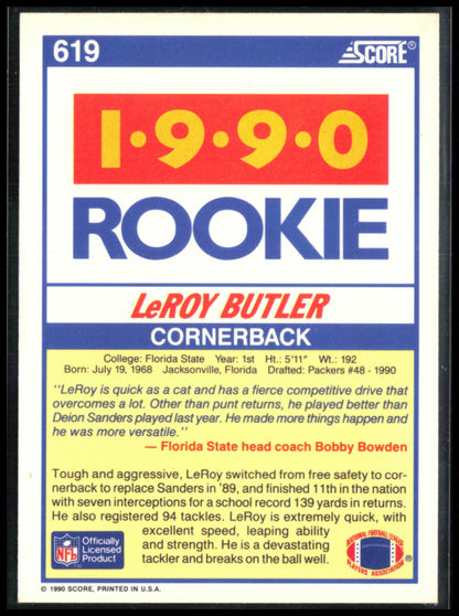 LeRoy Butler RC