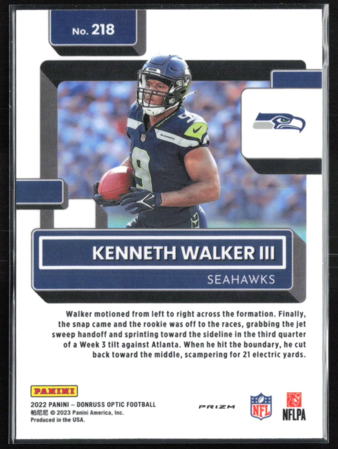Kenneth Walker III RC Pink Holo