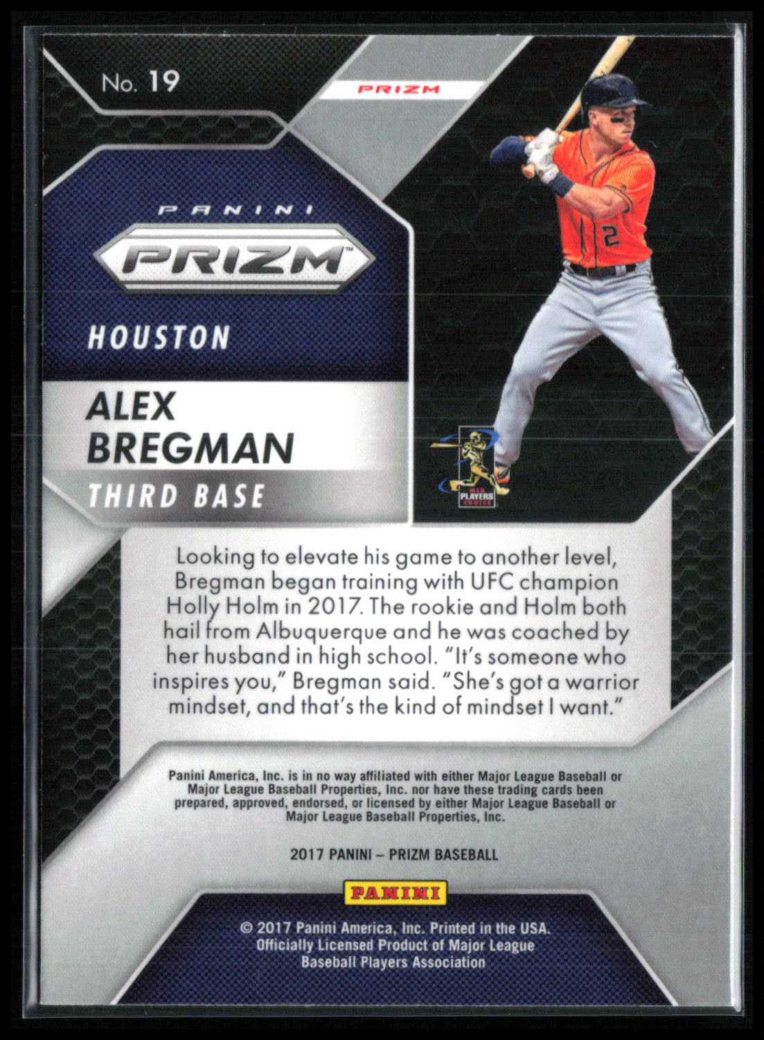Alex Bregman RC Honeycomb