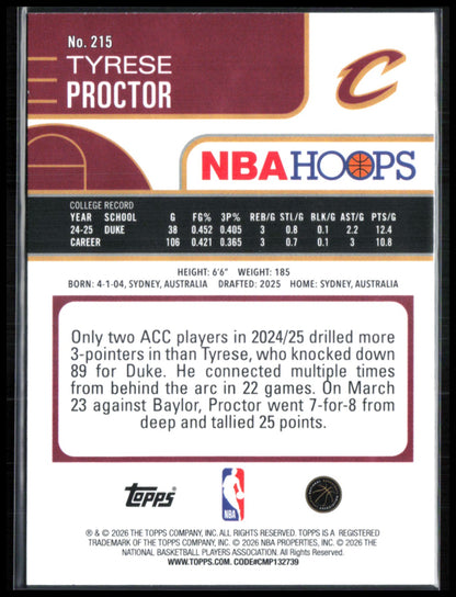 Tyrese Proctor RC