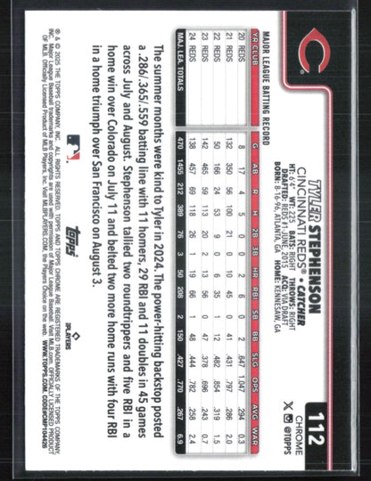 Tyler Stephenson Sepia Refractor