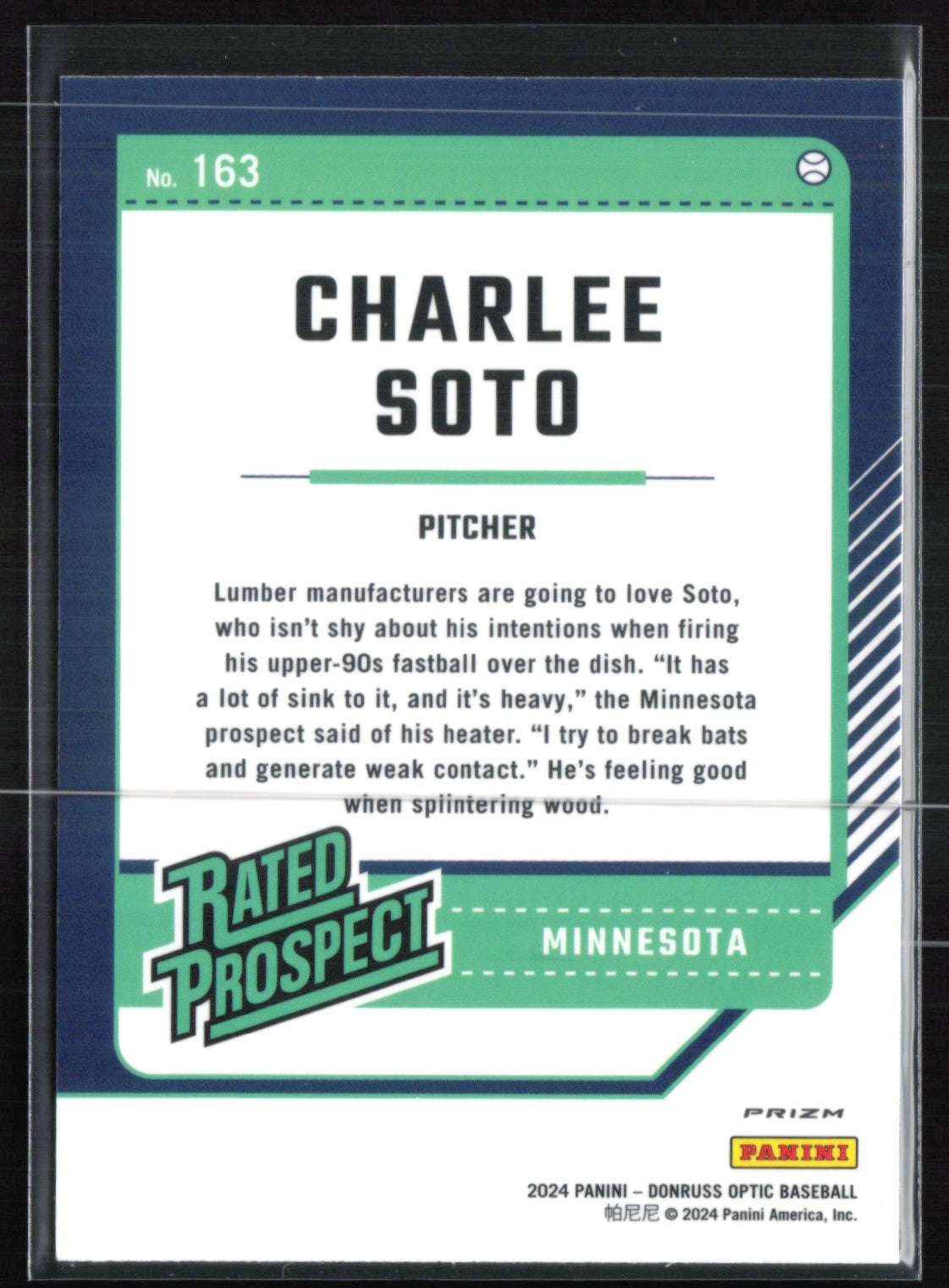 Charlee Soto Prospect Blue Velocity