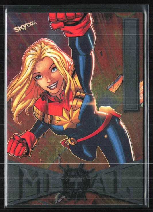 Captain marvel 2021 Marvel Metal Universe