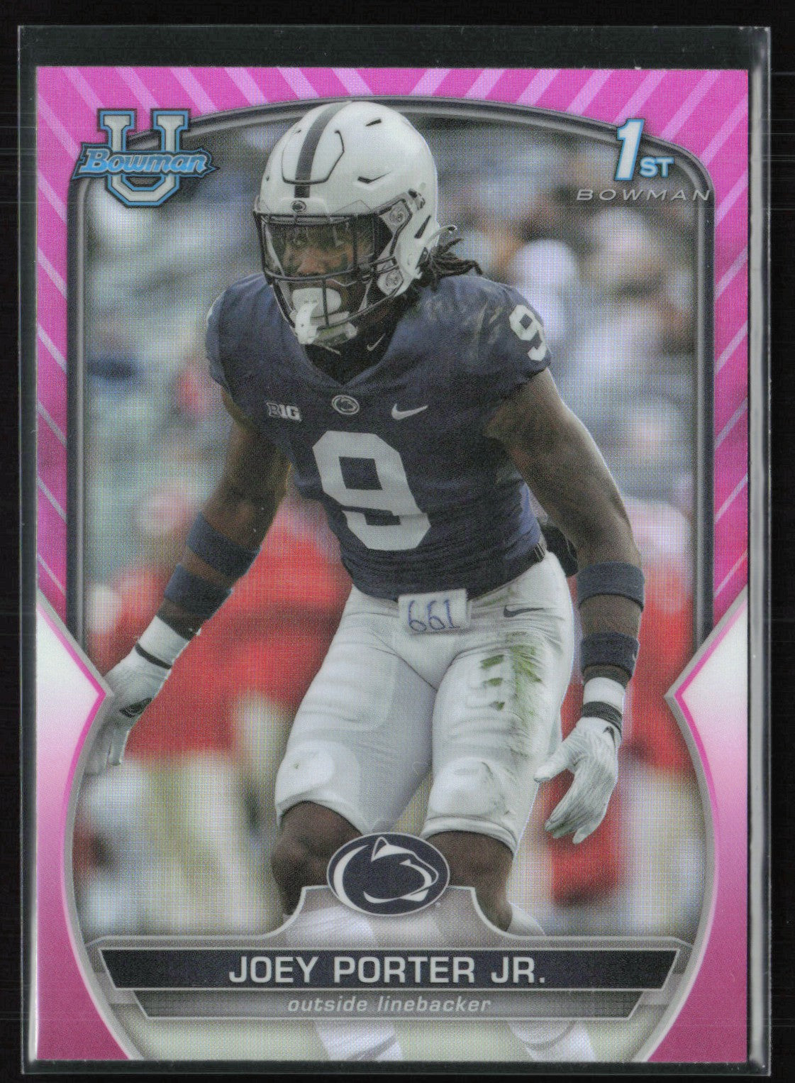 Joey Porter Jr. 1st Bowman Pink