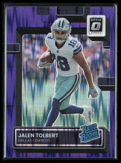 Jalen Tolbert RC Purple Shock