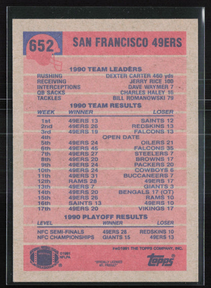 49ers Team Leaders