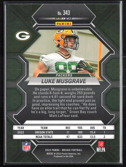 Luke Musgrave RC Green