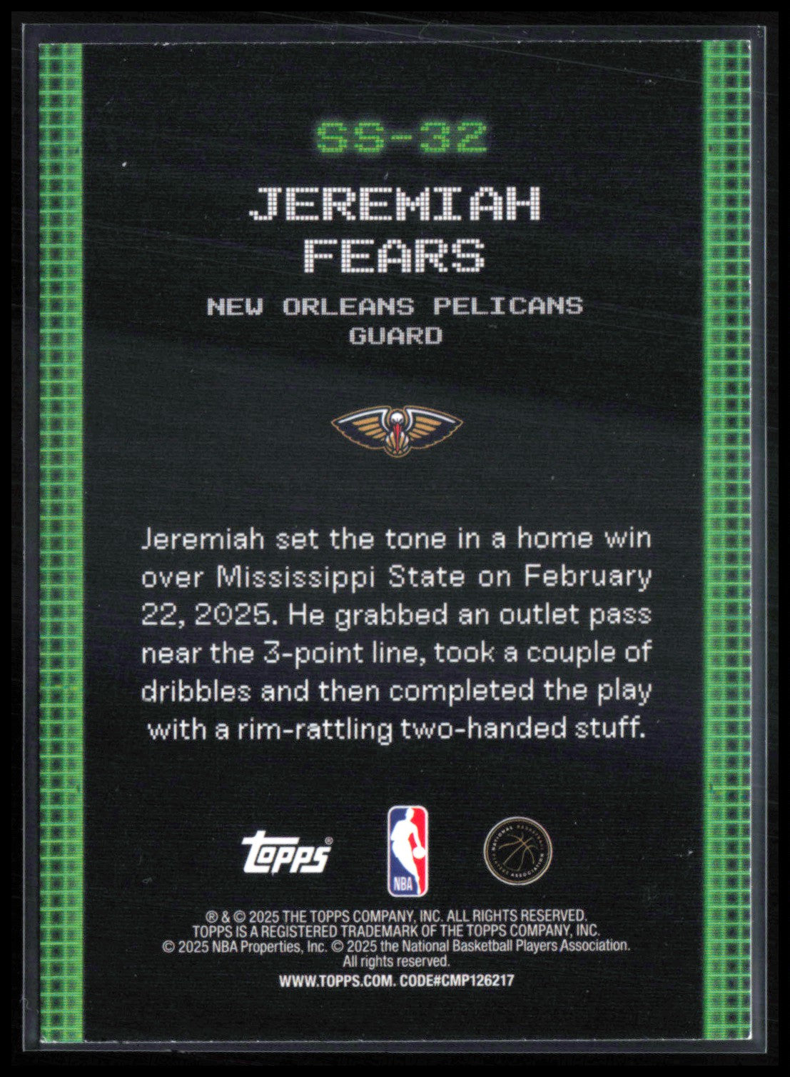 Jeremiah Fears RC