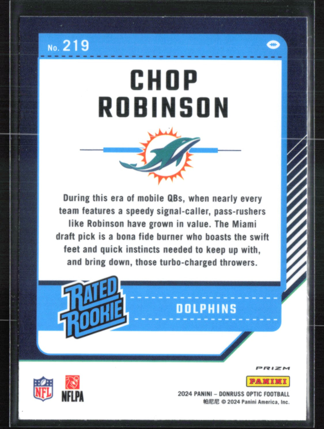 Chop Robinson RC Pink Holo
