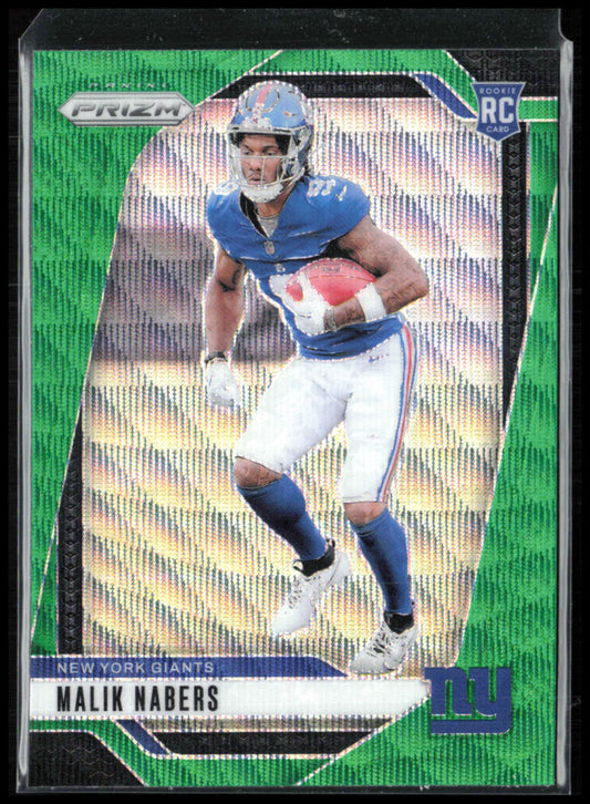 Malik Nabers RC Green Wave /2024 Prizm