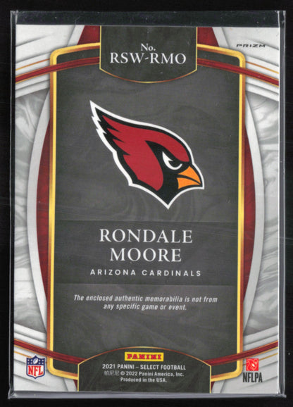 Rondale Moore RC Red Mem