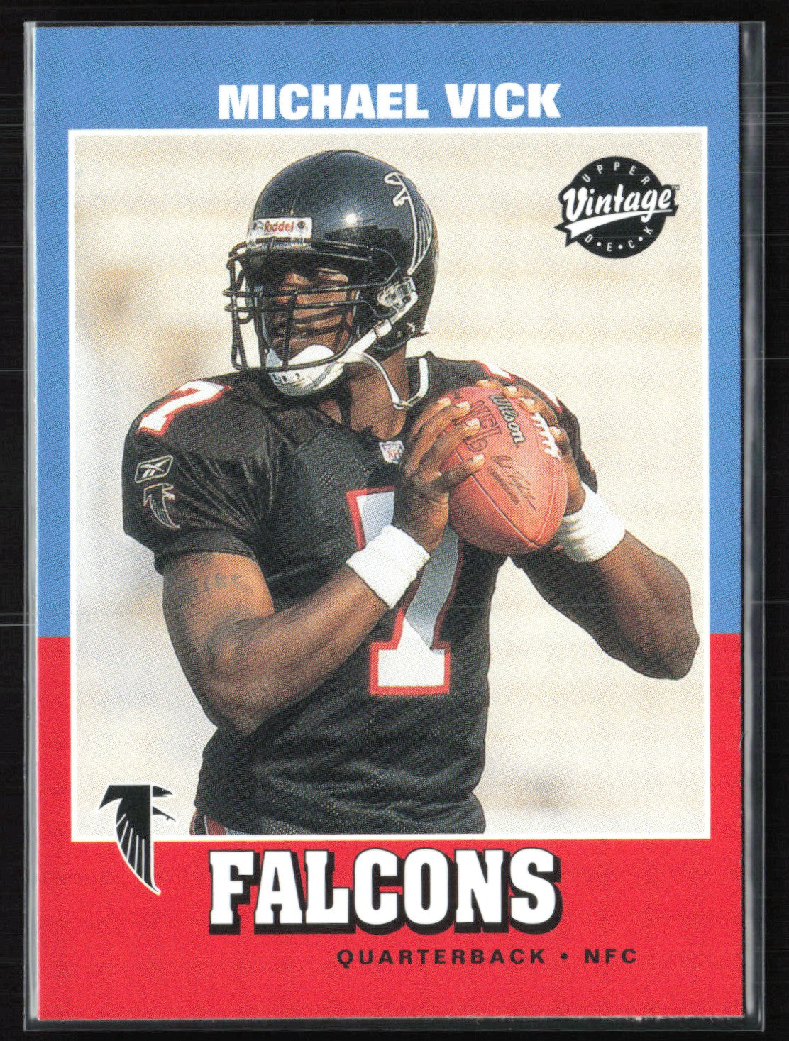 Michael Vick 2001 Upper Deck Vintage