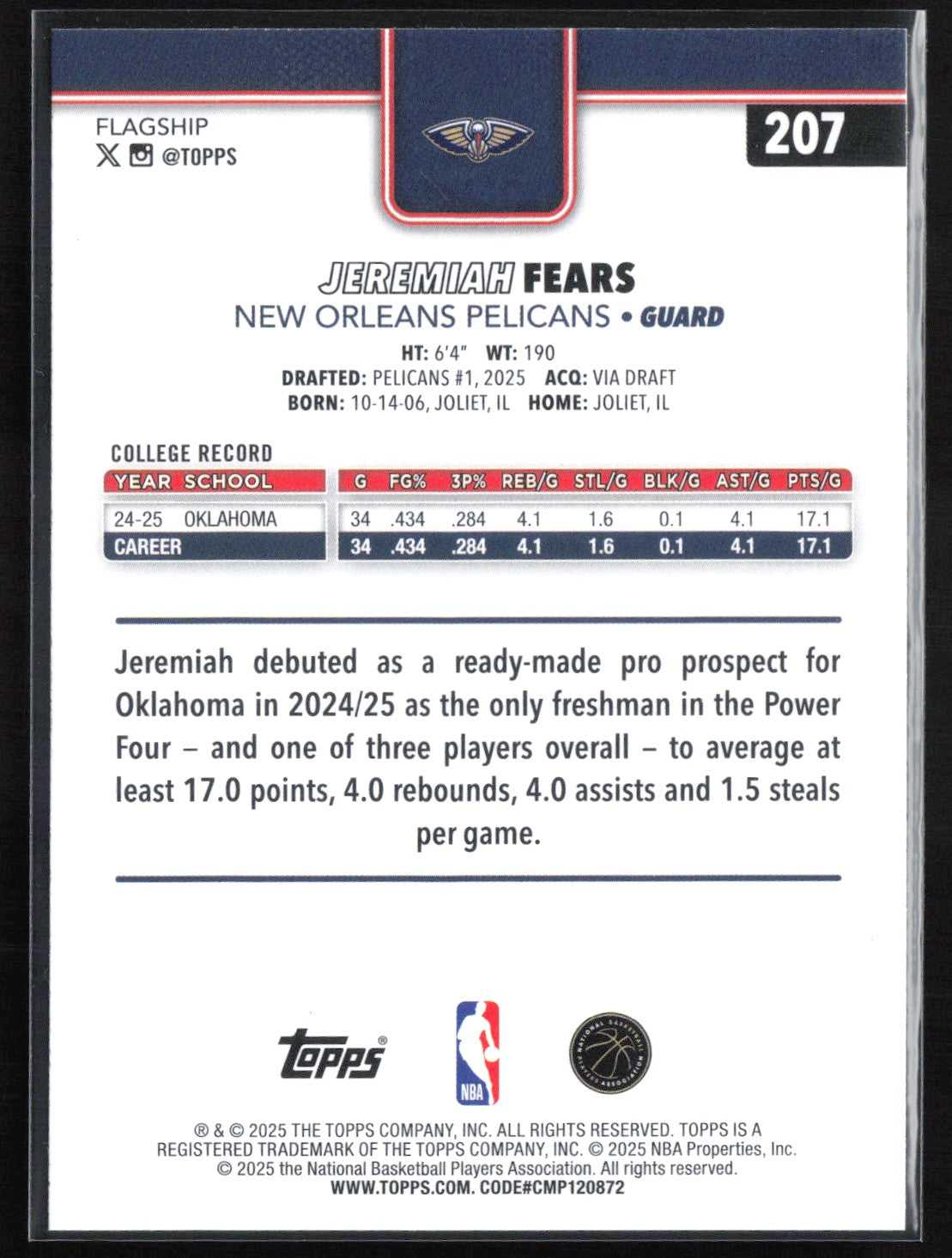 Jeremiah Fears RC