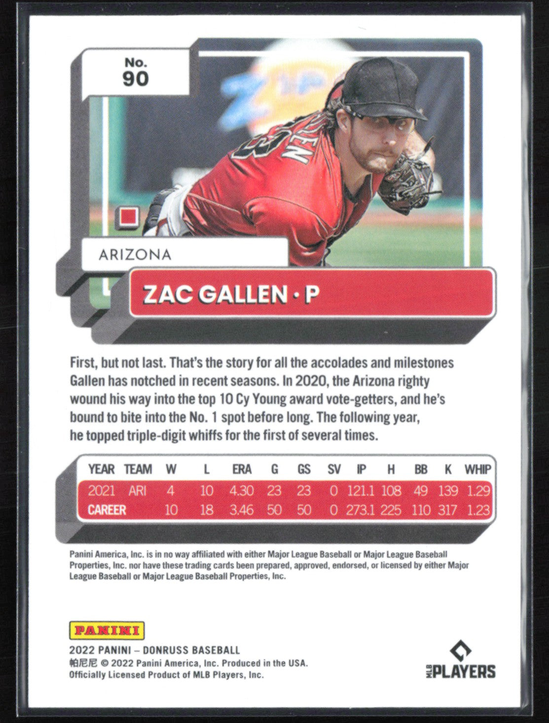 Zac Gallen /100 One Hundred Emoji