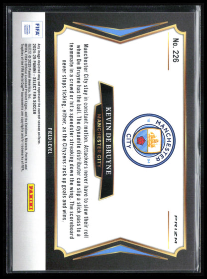 Kevin De Bruyne Blue Velocity Field Level