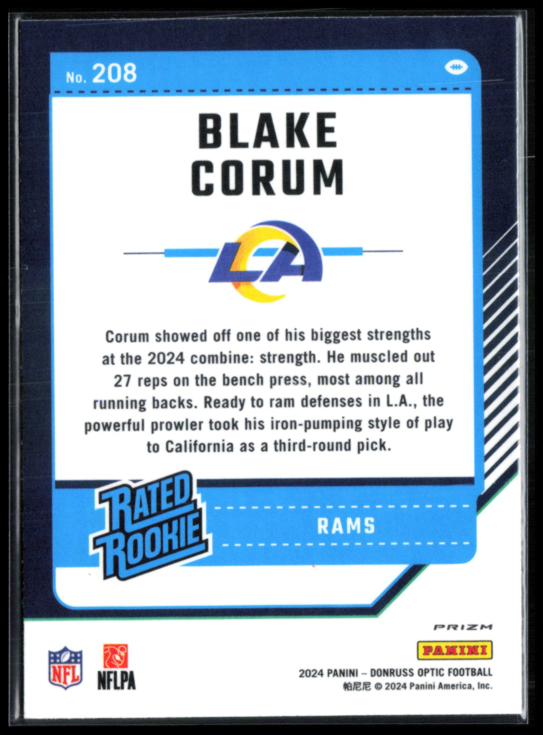 Blake Corum RC Green Velocity