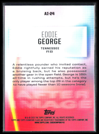 Eddie George After Image