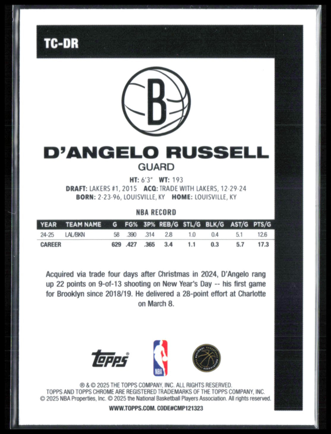 D'Angelo Russell Mojo