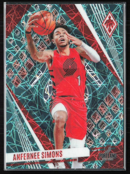 Anfernee Simons Teal Laser