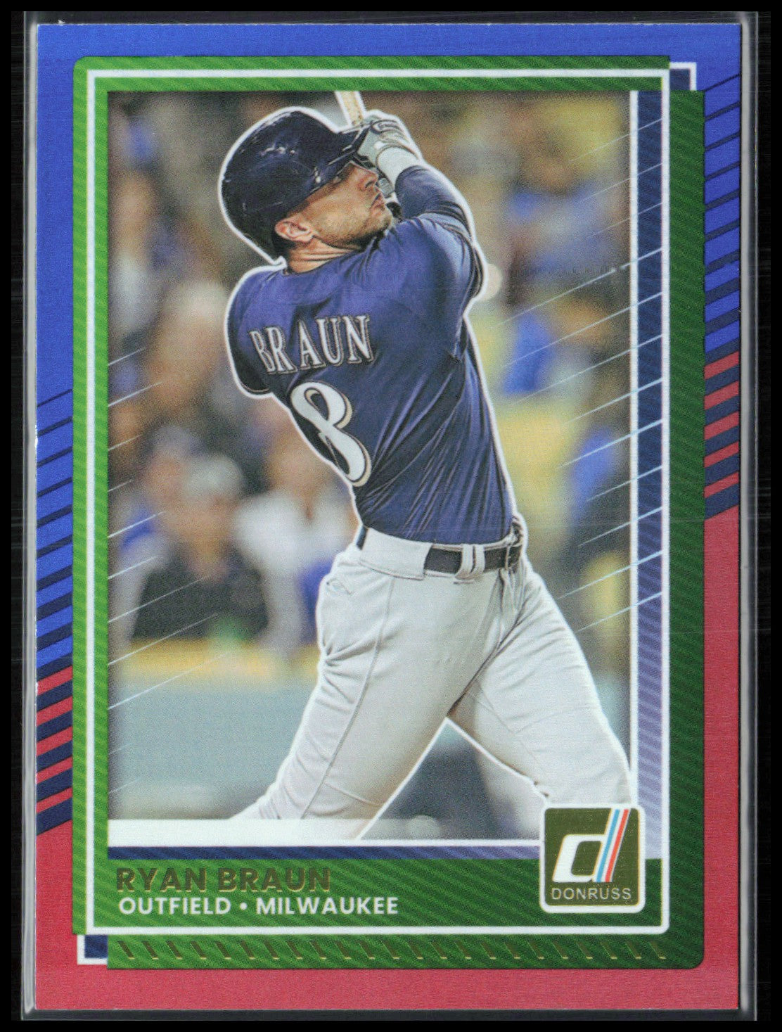 Ryan Braun Red Blue