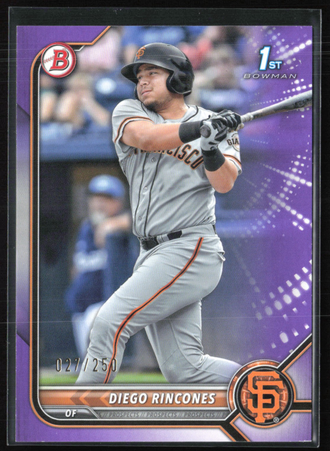 Diego Rincones 1st Bowman Purple /250