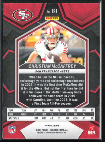 Christian McCaffrey Blue