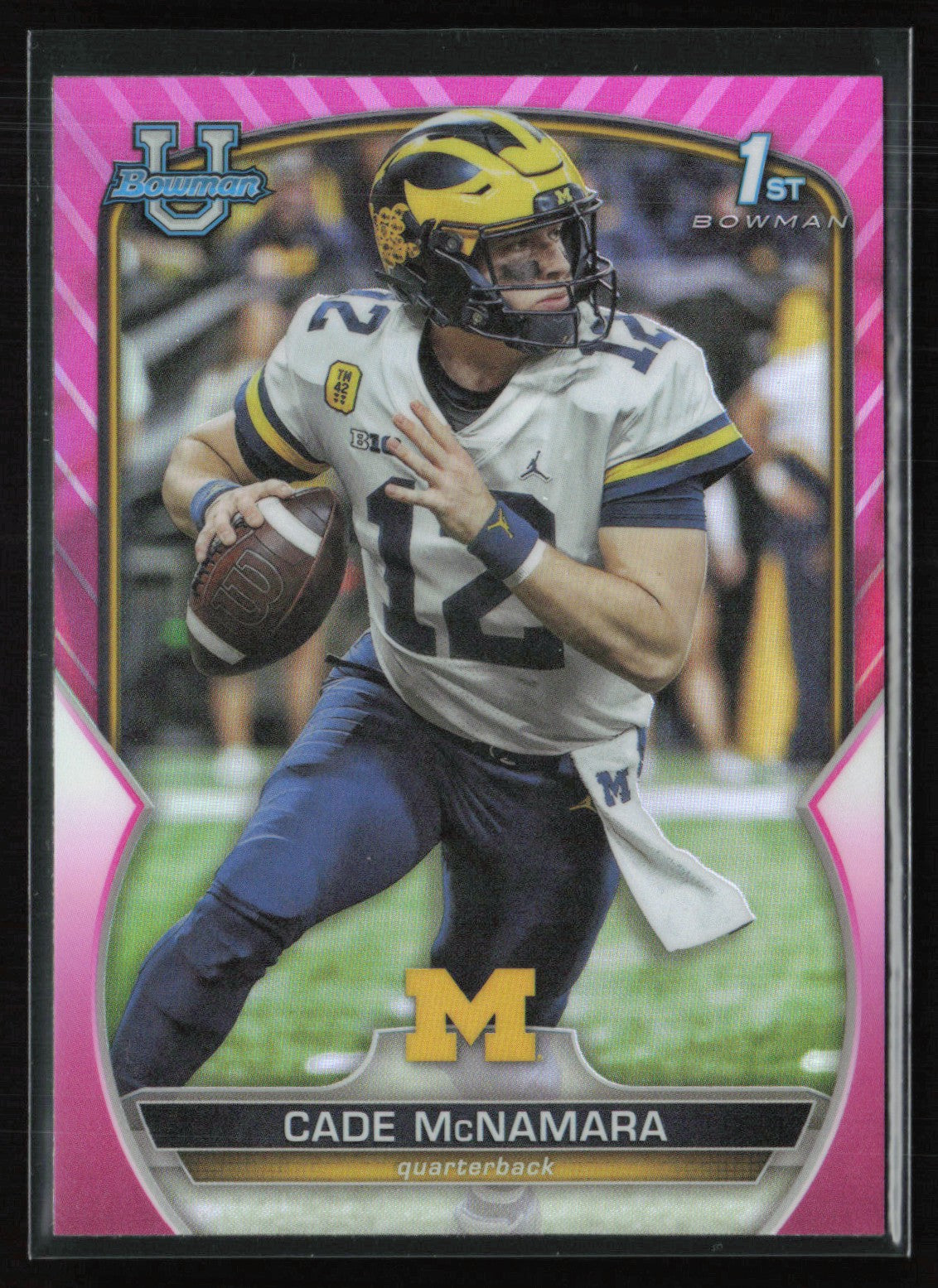 Cade McNamara 1st Bowman Pink
