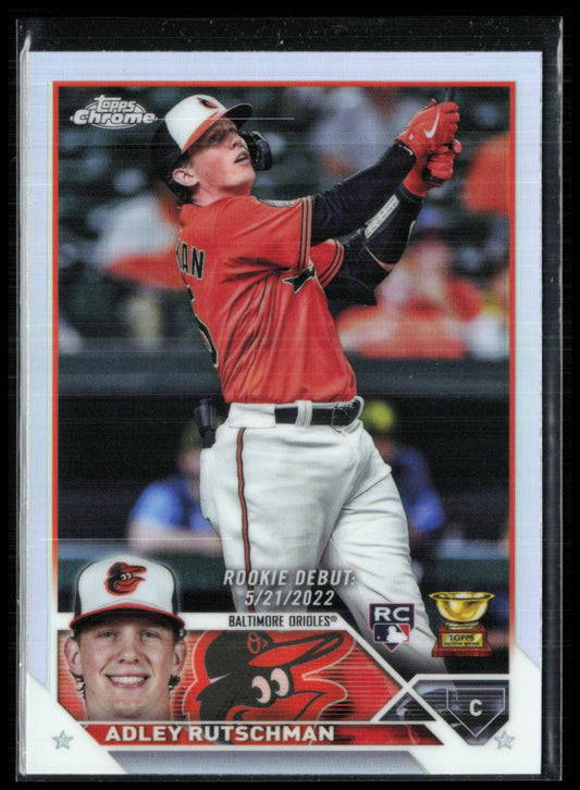 Adley Rutschman RC Refractor Rookie Cup