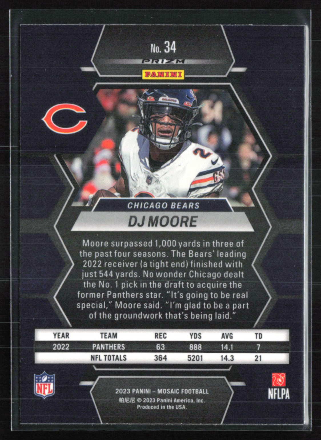 DJ Moore Green Mosaic