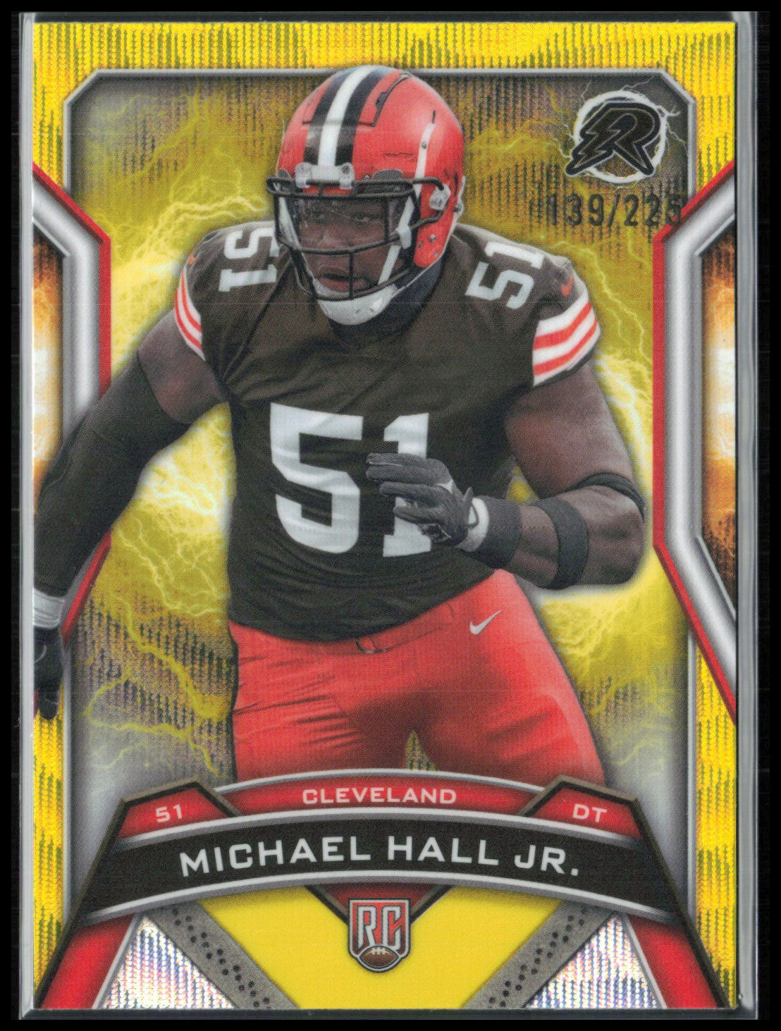 Michael Hall Jr. RC Yellow Wave /225