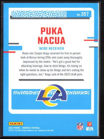Puka Nacua RC Rated Rookie
