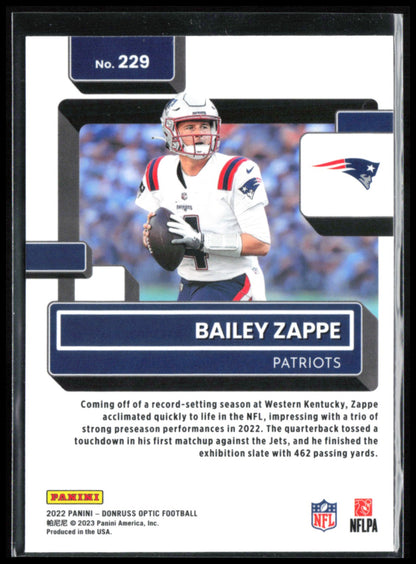 Bailey Zappe RC