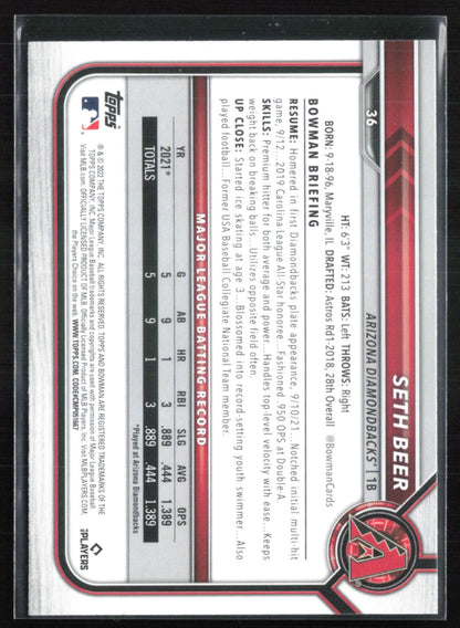Seth Beer RC