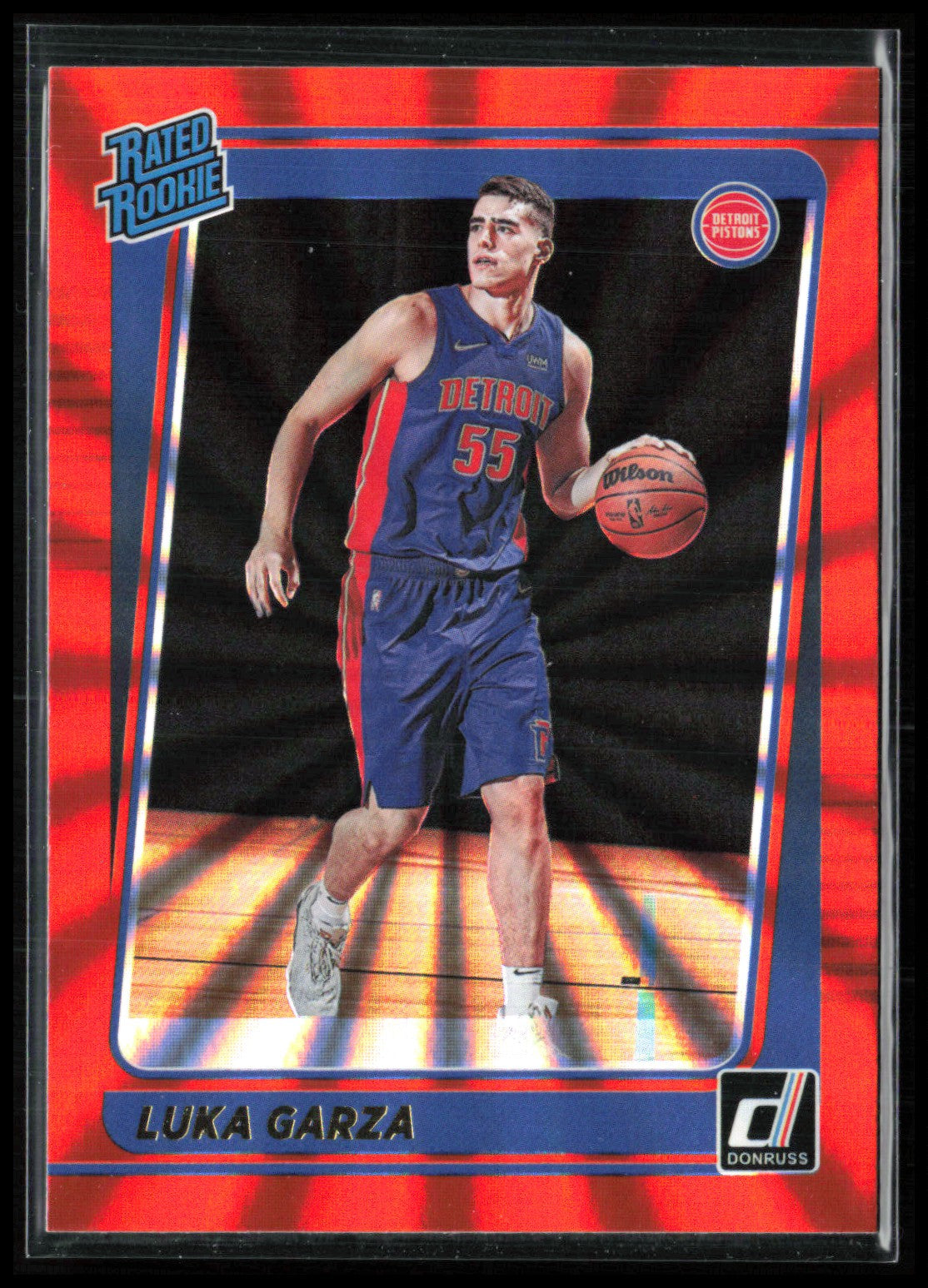 Luka Garza RC Orange Laser