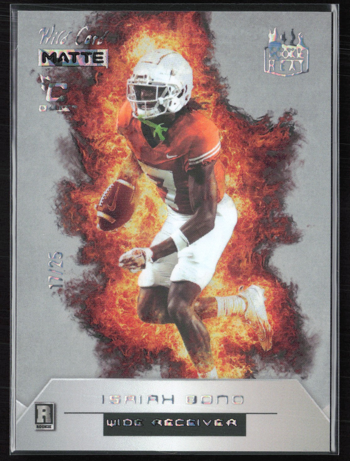 Isaiah Bond RC /24 Wild Card Matte