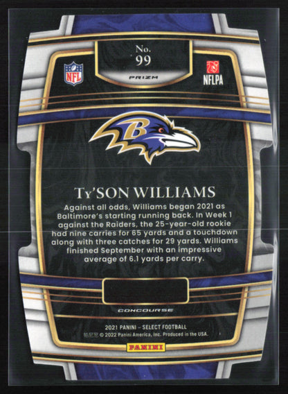 Ty'Son Williams RC Silver