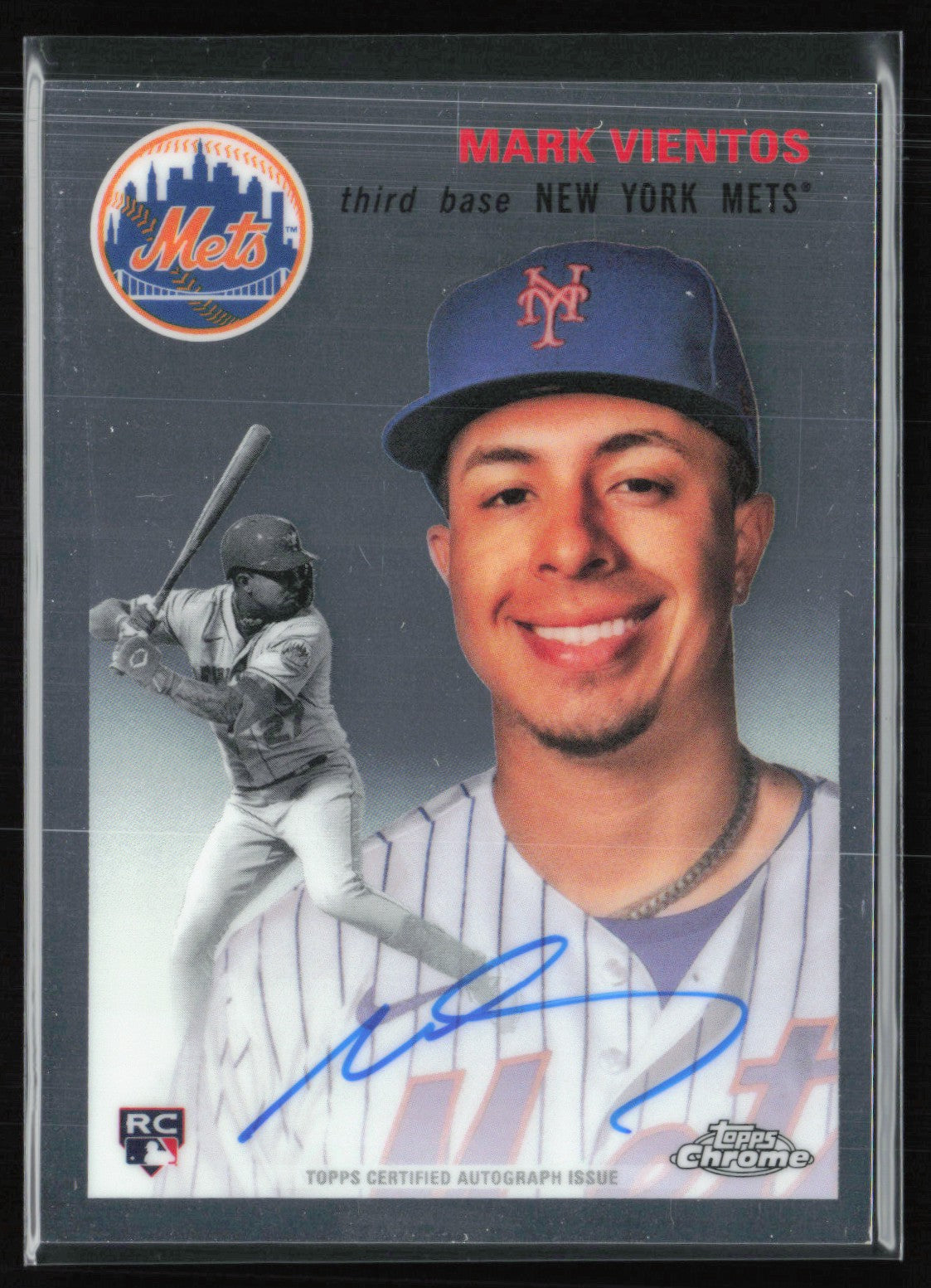 Mark Vientos RC Auto 2023 Topps Chrome Platinum