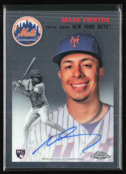 Mark Vientos RC Auto 2023 Topps Chrome Platinum