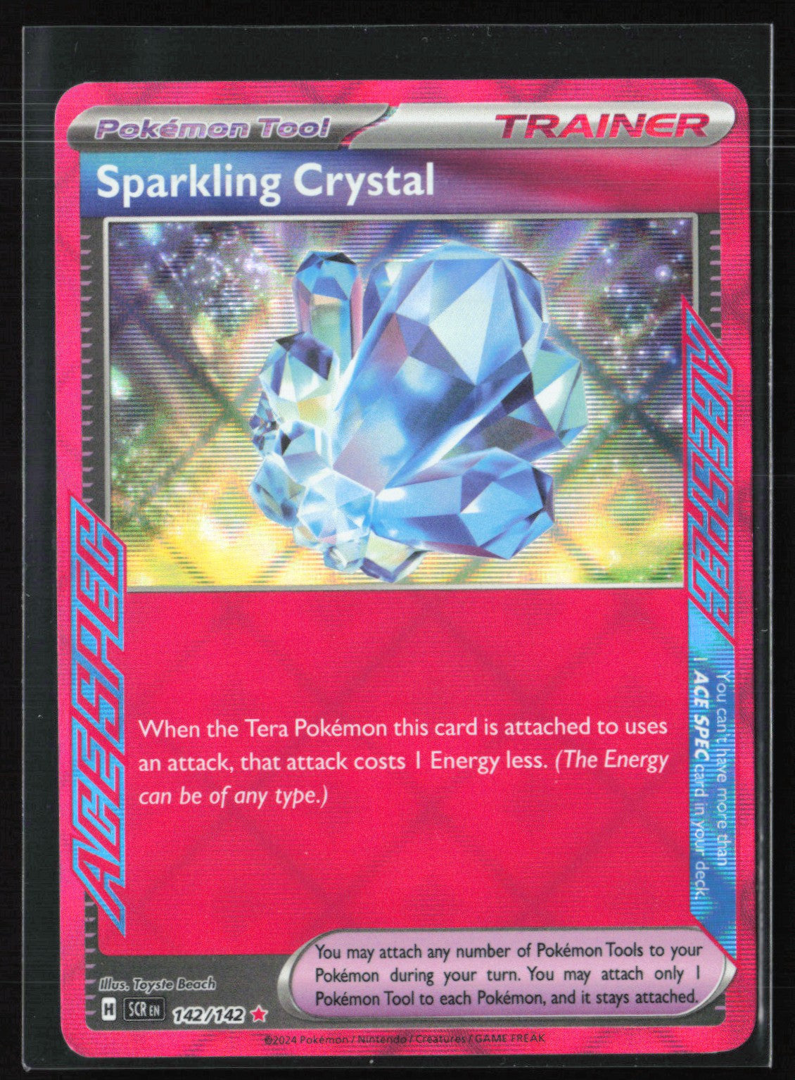 Sparkling Crystal Trainer Ace Spec
