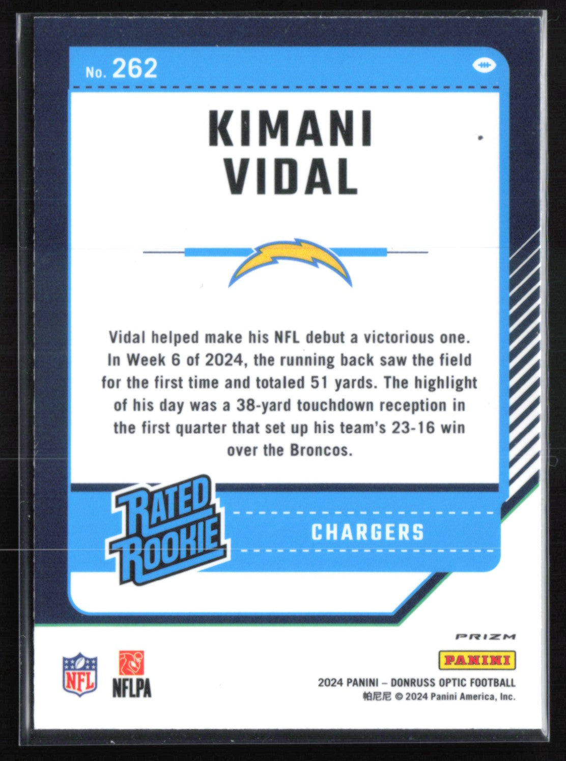 Kimani Vidal RC Blue Hypuer