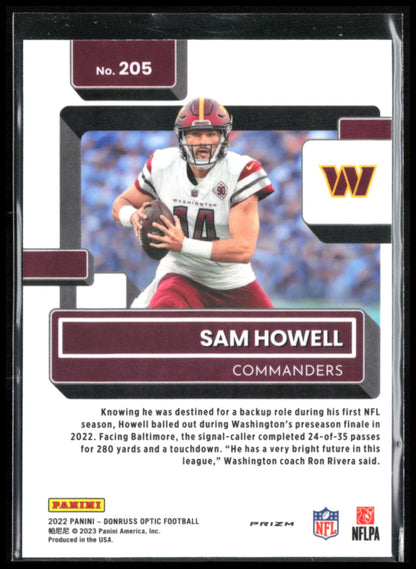 Sam Howell RC Holo