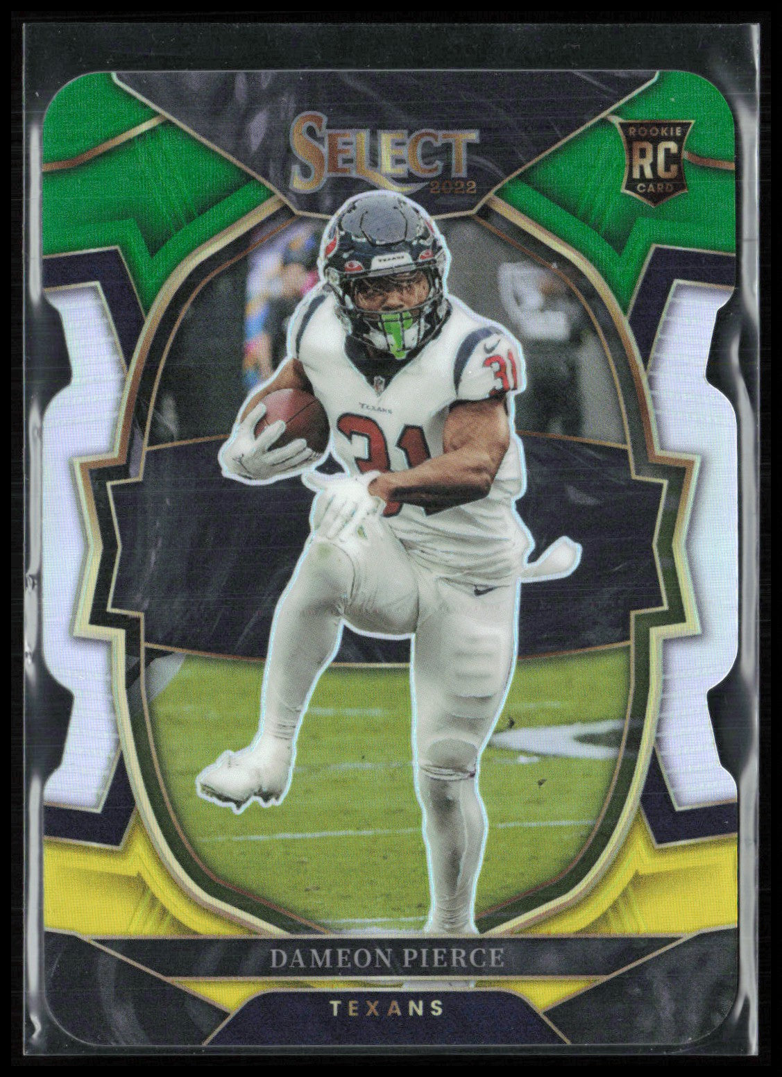 Dameon Pierce RC Green Yellow Die-Cut
