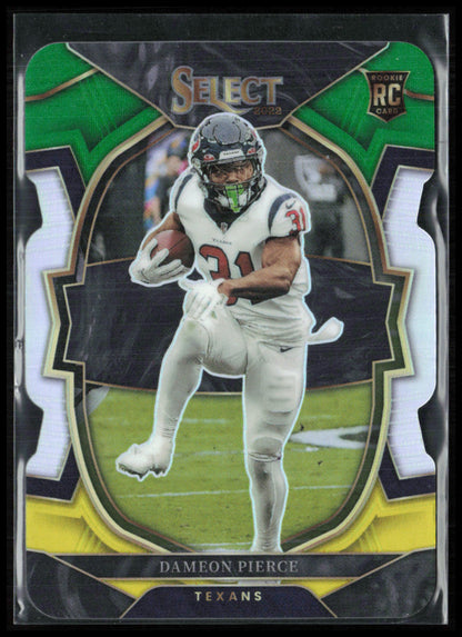 Dameon Pierce RC Green Yellow Die-Cut