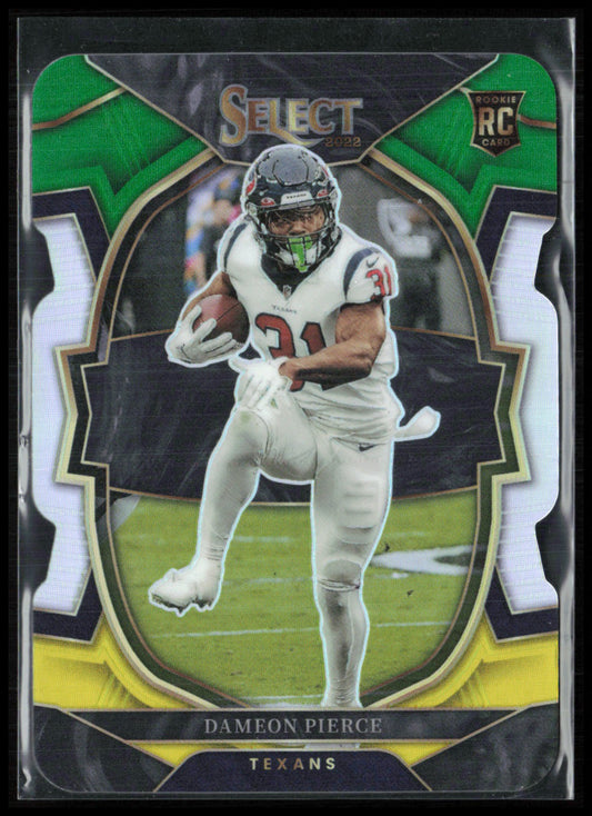 Dameon Pierce RC Green Yellow Die-Cut