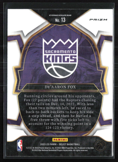 De'Aaron Fox Cracked Ice